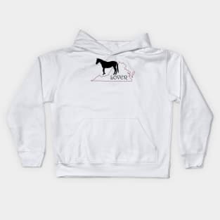 Virginia Horse Lover Gift Kids Hoodie